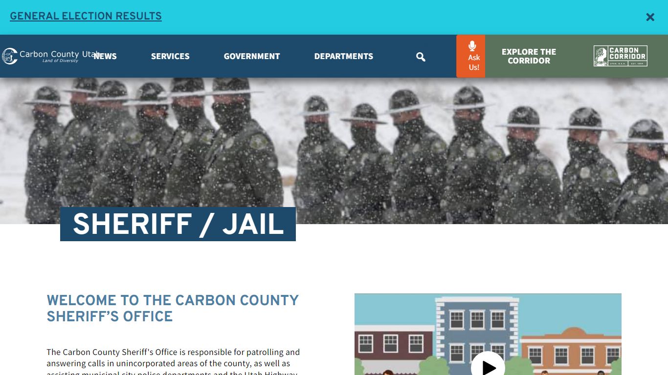 Sheriff/Jail – Carbon County Utah